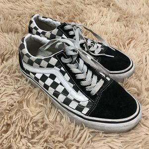 Vans Old Skool Checkered Platforms